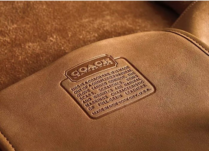 what are coach bags made of